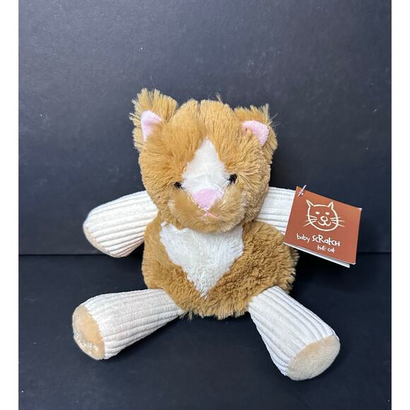 8" NEW Scentsy Buddy Baby Scratch the Cat Plush Nursery gift - Discontinued - Picture 4 of 4